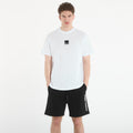 Karl Lagerfeld Jeans Reg Curved Hem Slub Tee White
