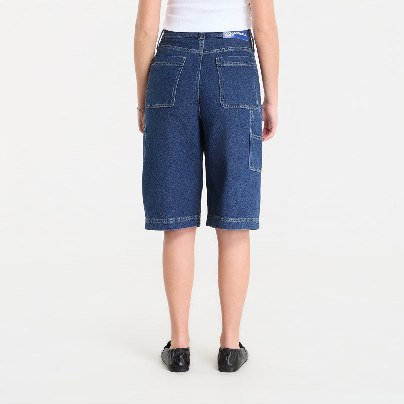 Karl Lagerfeld Jeans Denim Bermuda Stone Blue