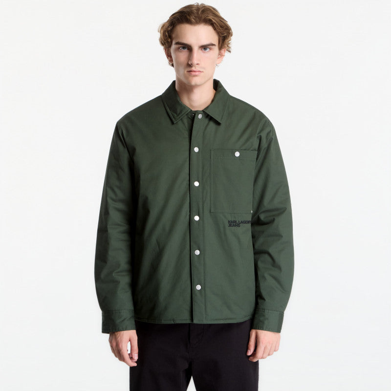 Karl Lagerfeld Jeans Shirt Jacket Beetle