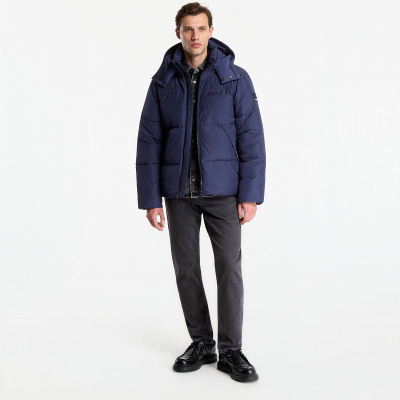 puchowa Karl Lagerfeld Jeans Puffer Peacoat