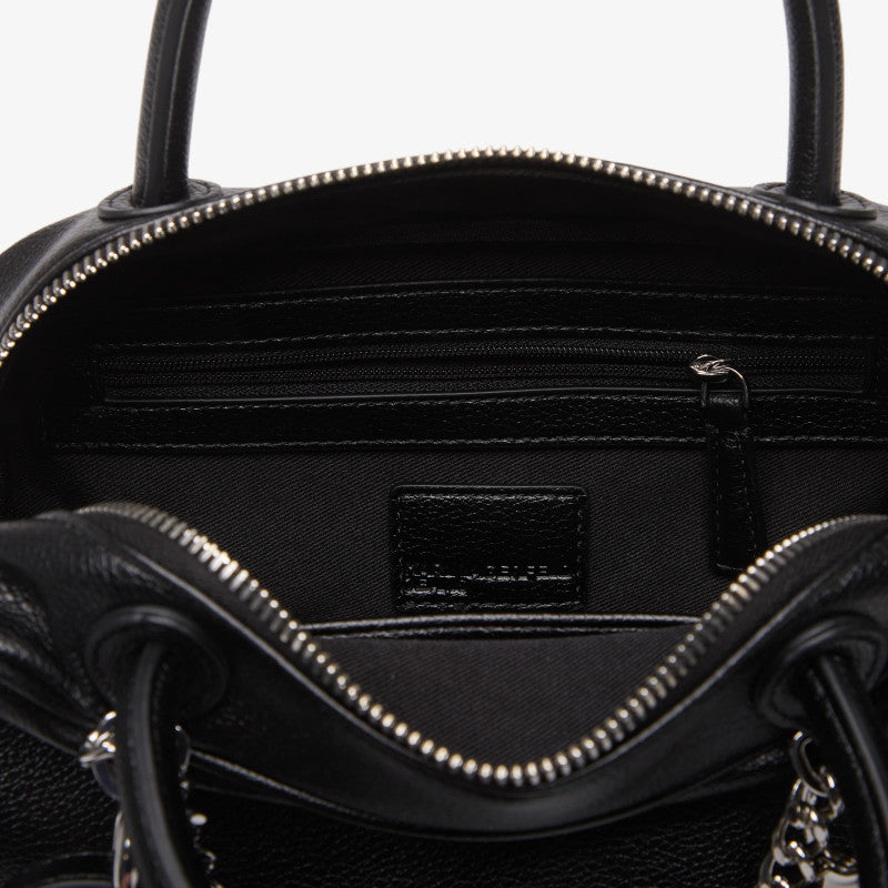 Karl Lagerfeld Jeans Charms Tophandle Crossbody Black