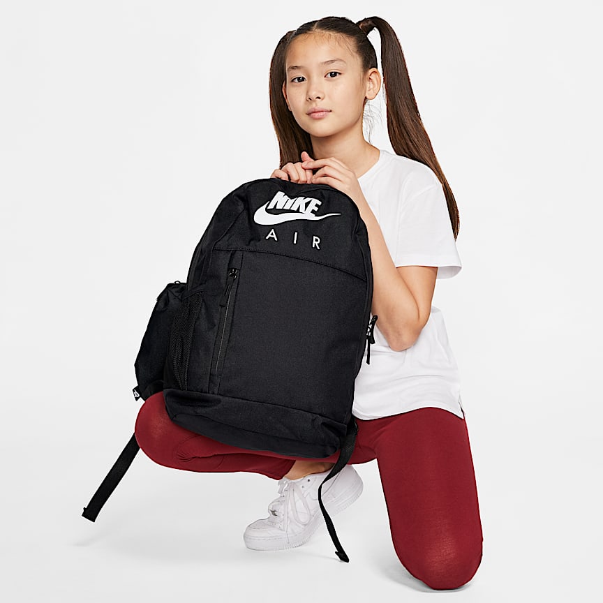 Nike Elemental Kids' Backpack (20L) Black/ Black/ White