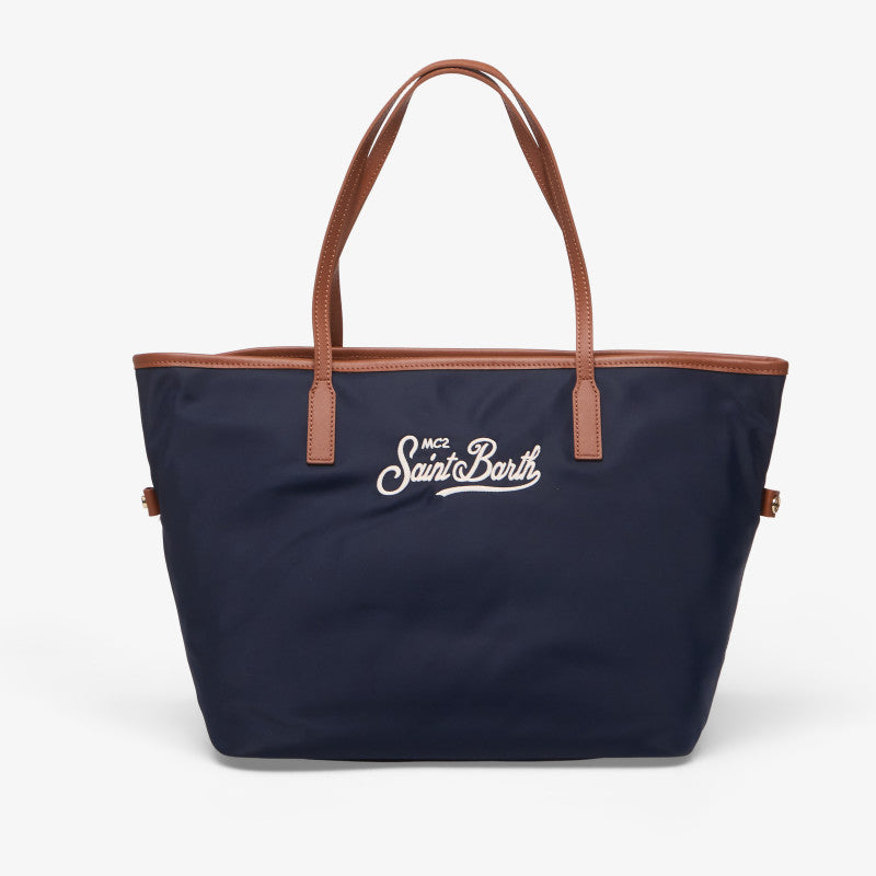 MC2 Saint Barth City Bag Nylon Brown