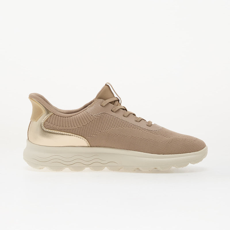 Geox D Spherica Plus Lt Taupe/ Lt Gold