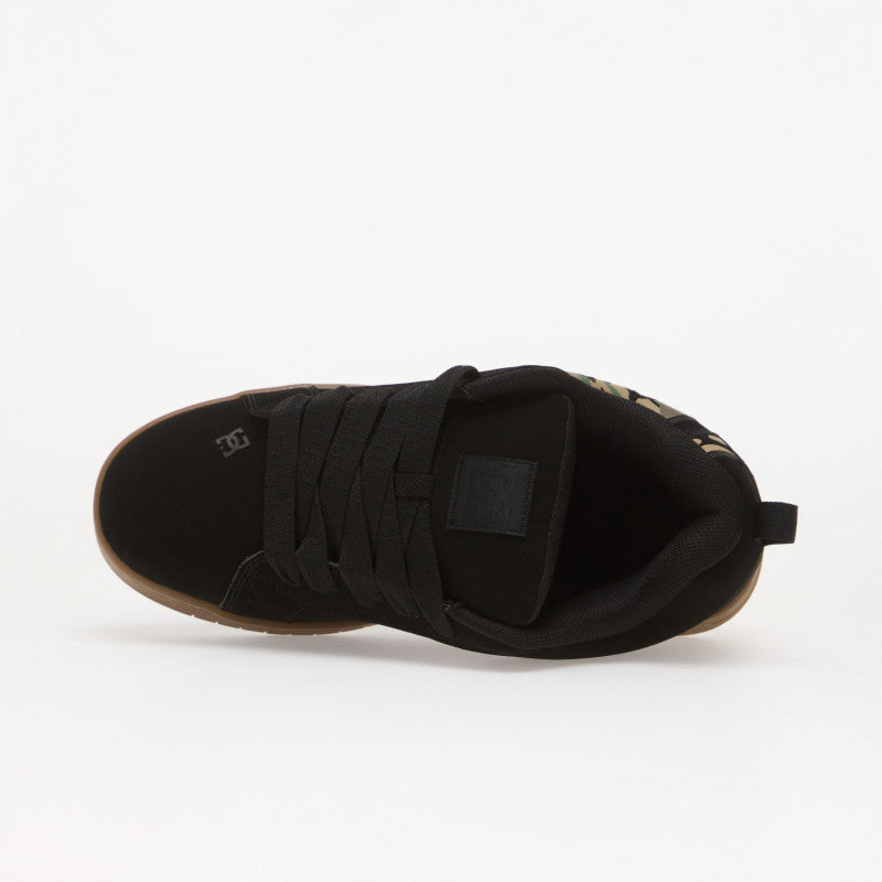 DC Court Graffik Black/ Black/ Gum