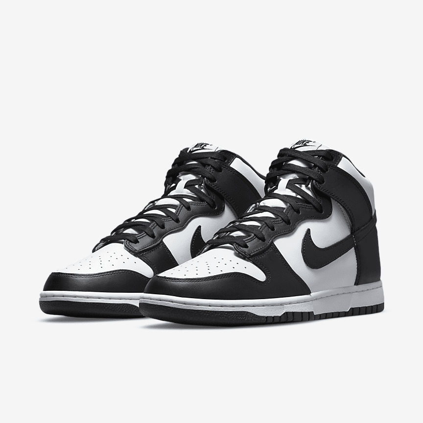 Nike Dunk High Retro Black White