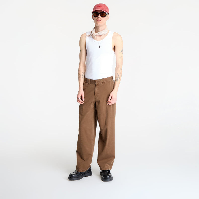 Jeansy Dickies 247 Loose Gd Work Pant Timber Brown