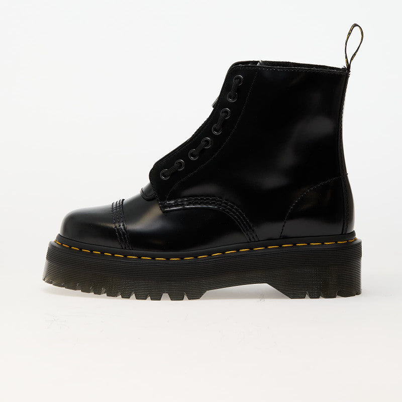 Dr. Martens Sinclair Fl Black Buttero & Black Faux Sheepskin