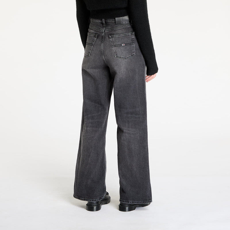 Jeansy Tommy Jeans Claire High Rise Wide Jeans Denim Black