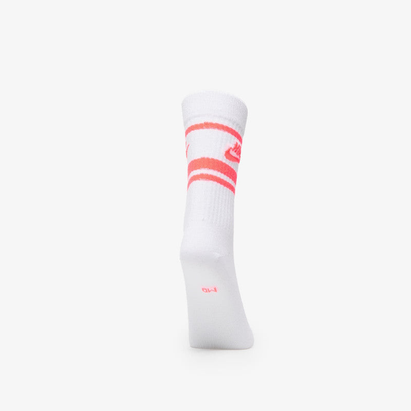 Nike Sportswear Dri-FIT Everyday Essential Crew Socks 3-Pack White/ Hot Punch/ Hot Punch