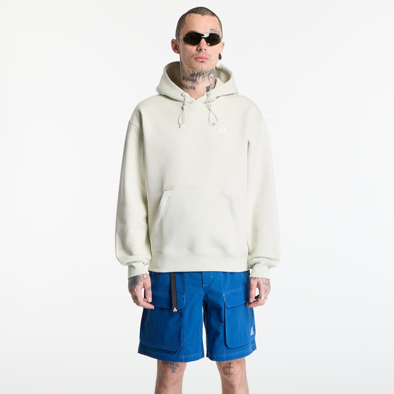 Nike ACG "Tuff Fleece" Pullover Hoodie Sea Glass/ Black Spruce/ Summit White