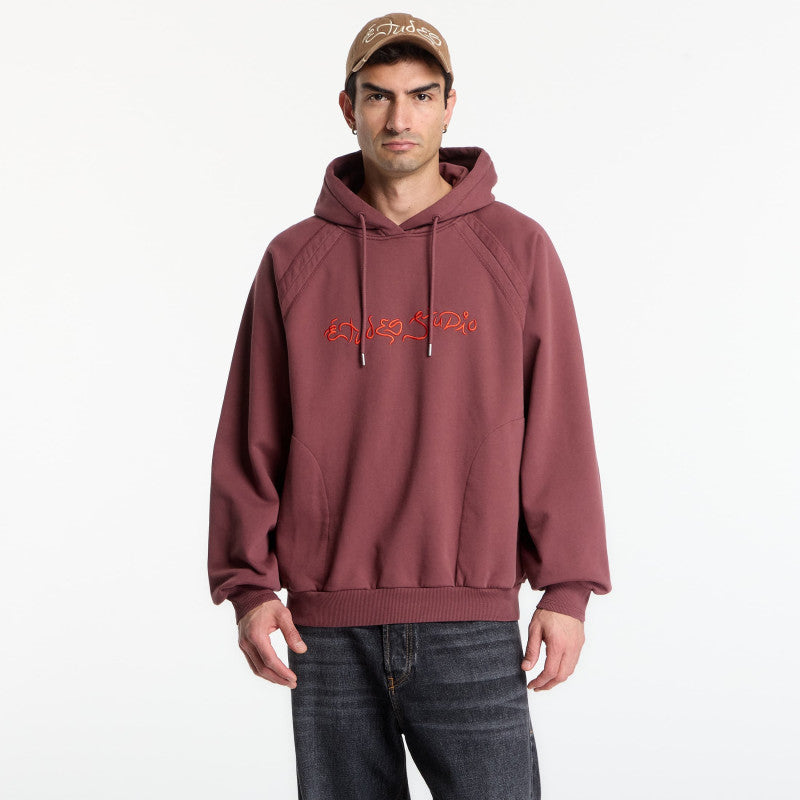 Études Studio Oversize Hoodie Dream Dark Red