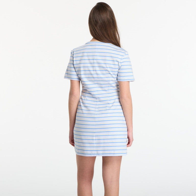 Sukienka LACOSTE Dress Phoenix Blue/ Turquin Blue-Yellow