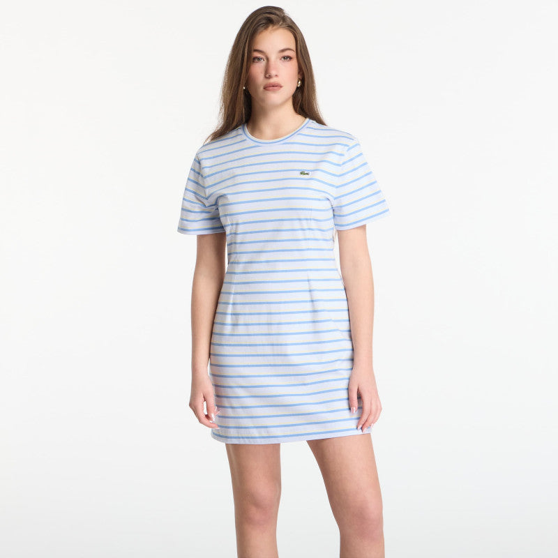 Sukienka LACOSTE Dress Phoenix Blue/ Turquin Blue-Yellow