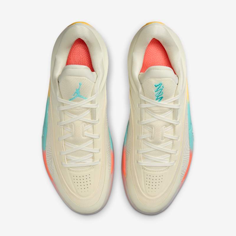 Jordan Zion 4 “Low Country” Coconut Milk/Sail/Bright Mango/Aurora Green