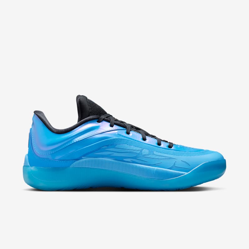 Jordan Zion 4 „Iridescence” Light Photo Blue/Czerń/Blue Gaze/Coast