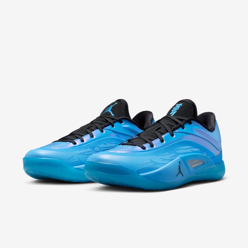 Jordan Zion 4 „Iridescence” Light Photo Blue/Czerń/Blue Gaze/Coast