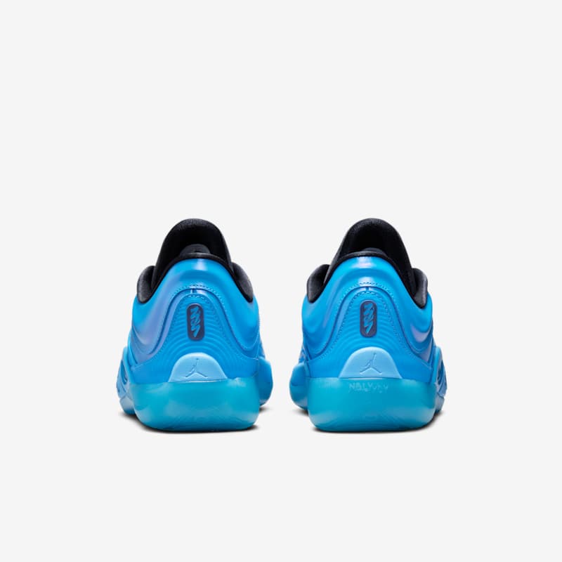 Jordan Zion 4 „Iridescence” Light Photo Blue/Czerń/Blue Gaze/Coast