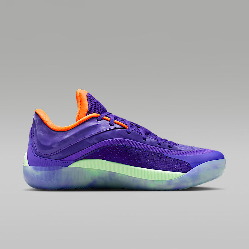 Jordan Zion 4 Court Purple/Psychic Purple/Vapor Green/Total Orange