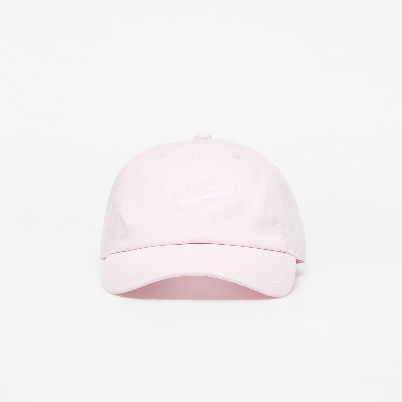 Nike Club Unstructured Swoosh Cap Pink Foam/ White