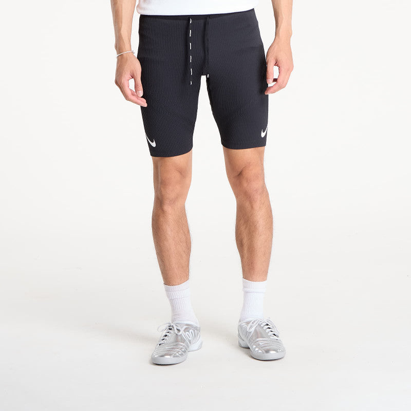 Nike AeroSwift Men's Dri-FIT ADV Running 1/2-Length Tights Black/ Summit White