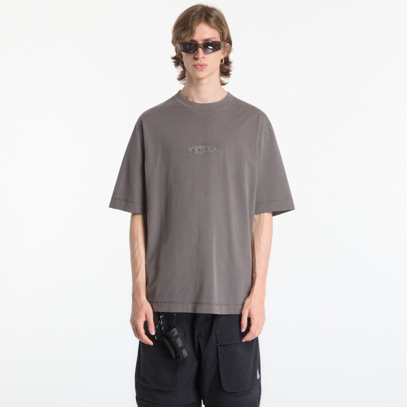 Oakley Echo Mod Embroidered Tee Granite Gray