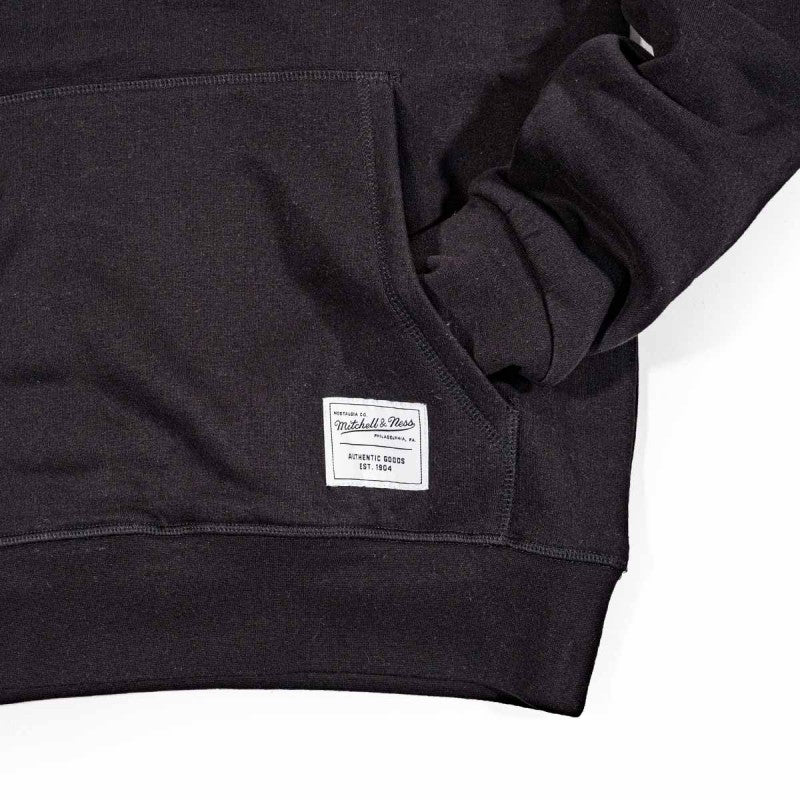 Mitchell & Ness Branded Essentials Hoodie Black