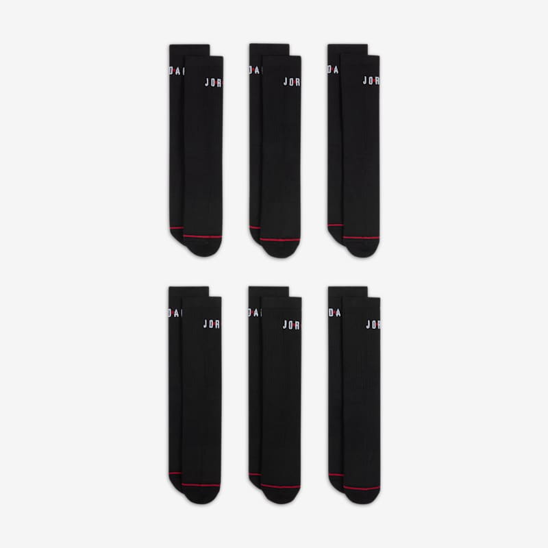 Jordan Everyday Crew Dri-Fit Kojinės (6 Poros)