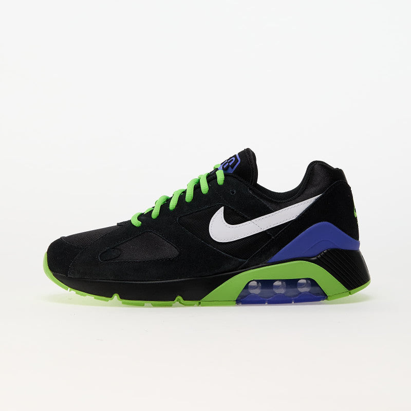 Nike Air 180 Black/ White-Action Green-Persian Violet