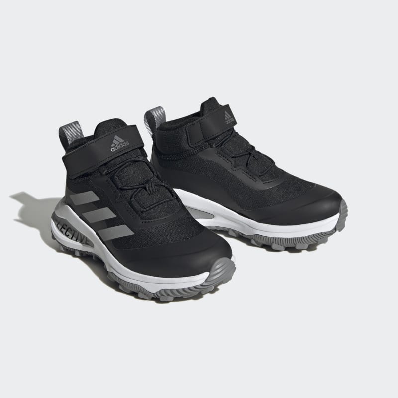adidas Fortarun All Terrain Cloudfoam Sport Running Elastic Lace and Top Strap