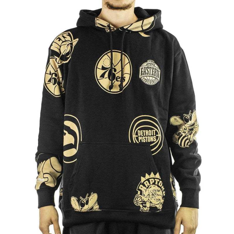 Mitchell & Ness NBA Conference Patch East Hoodie Black