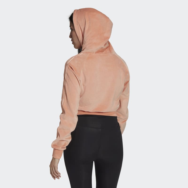 adidas Originals Wmns Crop Full-Zip Hoodie
