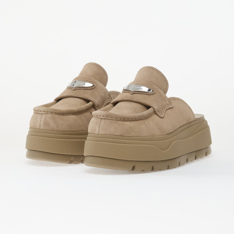 Air Jordan Mule Khaki/ Metallic Silver