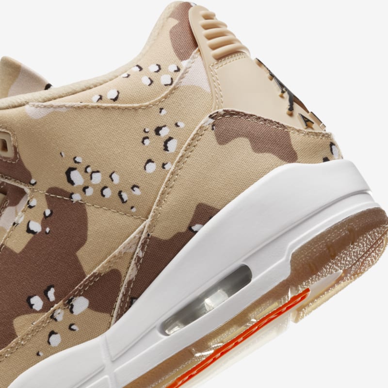 Air Jordan 3 Retro Tex "Desert Camo" Dark Driftwood/Sail-Hemp-Velvet Brown