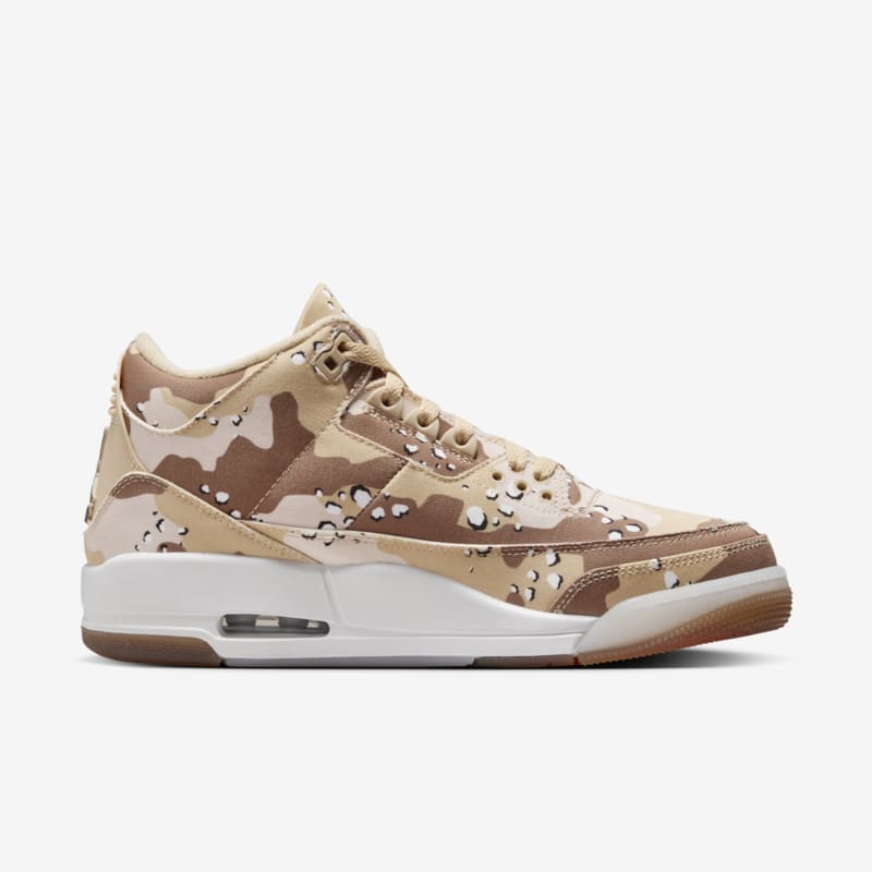 Air Jordan 3 Retro Tex "Desert Camo" Dark Driftwood/Sail-Hemp-Velvet Brown