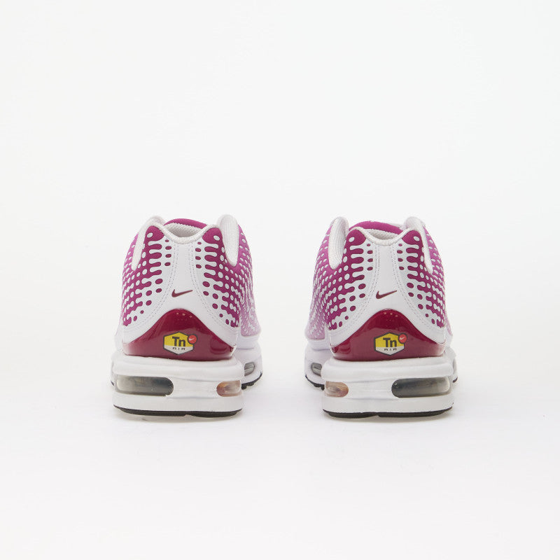 Nike Air Max Plus VII Raspberry Red/ White-Metallic Gold-Black