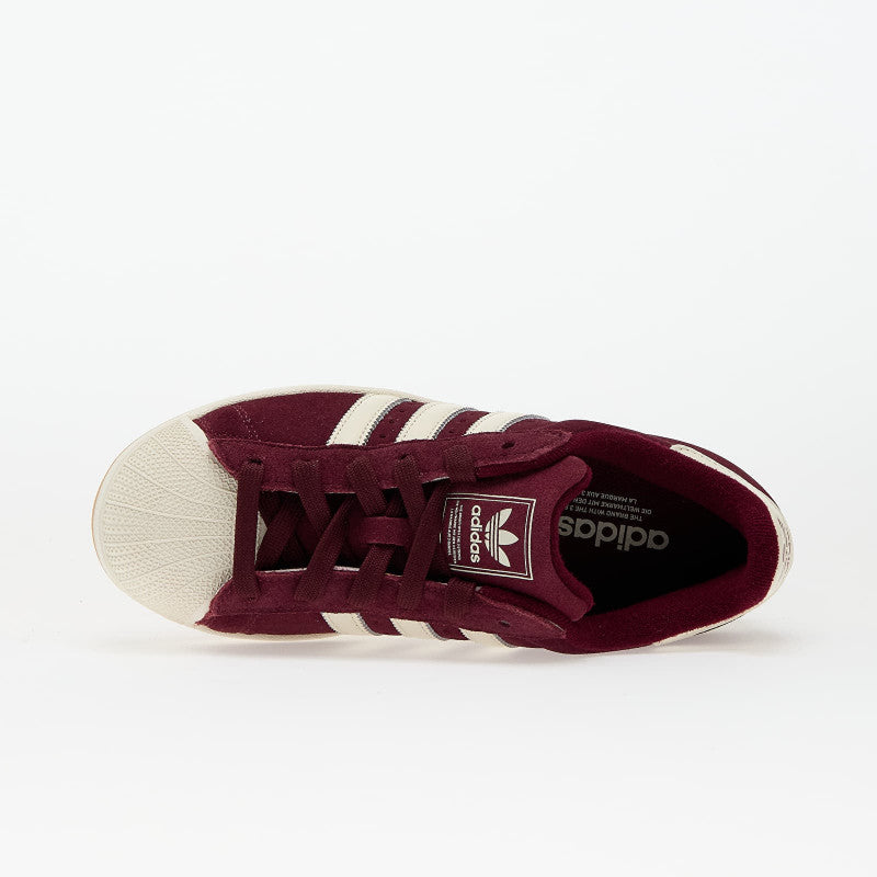 adidas Superstar II Wmns Maroon/ Off White/ Off White 39
