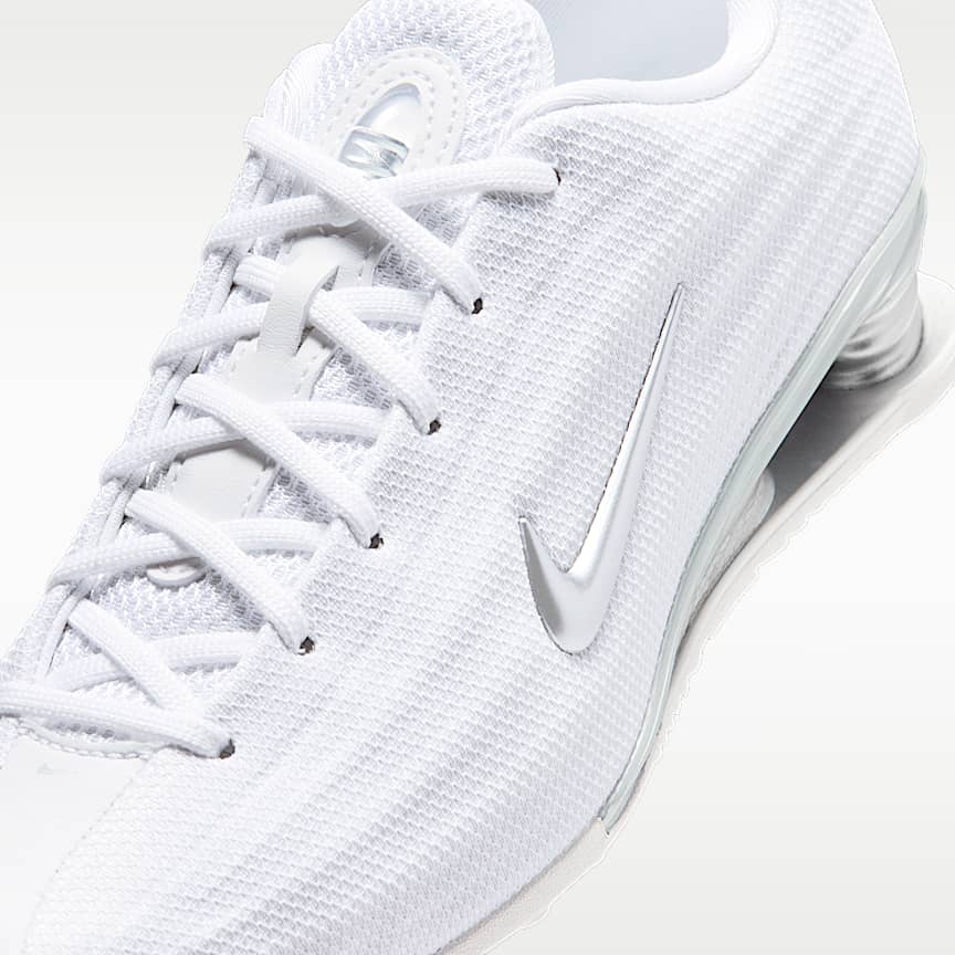 Nike Shox Z White/ Metallic Silver