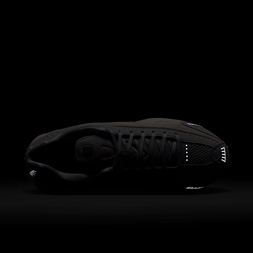 Nike Wmns Shox R4 Cement Grey/ Black-College Grey-Mtlc Silver