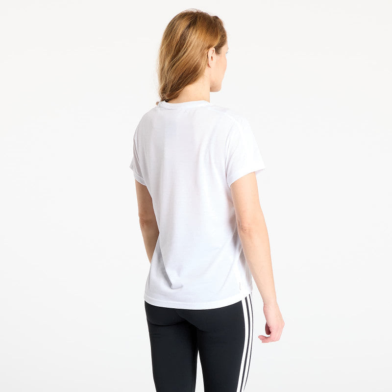 adidas AEROREADY Train Essentials Minimal Branding Crewneck T-Shirt White/ Crystal White/ Crystal White