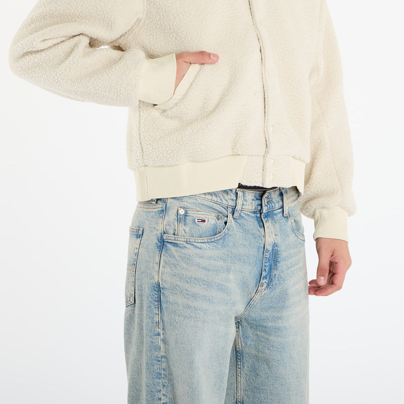 Nike Sportswear Club Men's High-Pile Fleece Coaches Jacket Lt Khaki/ White
