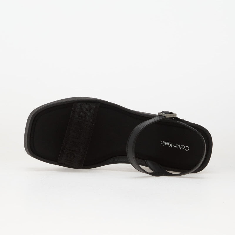Calvin Klein Wedge 70 Sandal Webbin Black