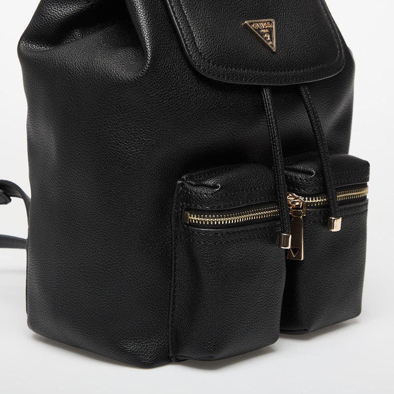 GUESS Manhattan II Flap Backpack Black