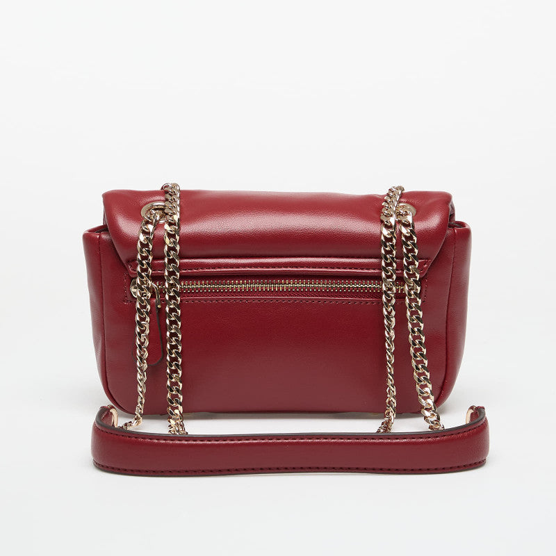 GUESS Sunetra Mini Convertible Crossbody Flap Red