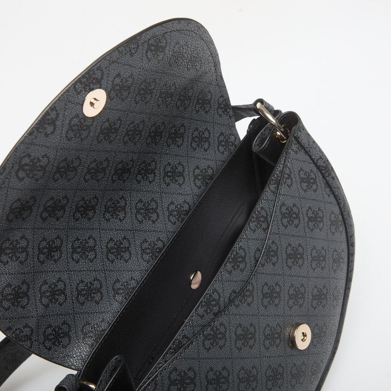 Guess Coleen Logo Convertible Crossbody Flap Grey