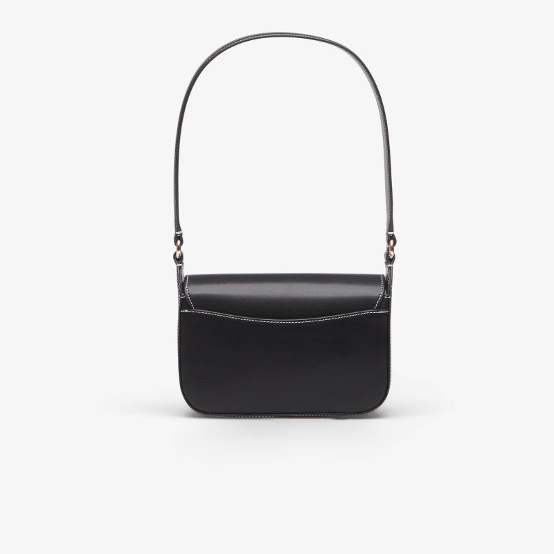 GUESS Ruby Flap Shoulder Bag Black