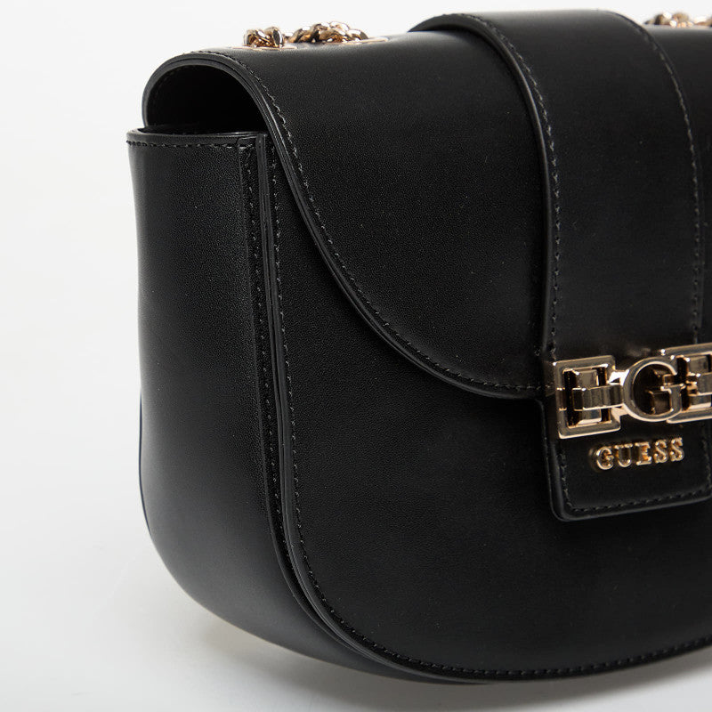 GUESS Jane Convertible Cross Body Flap Black
