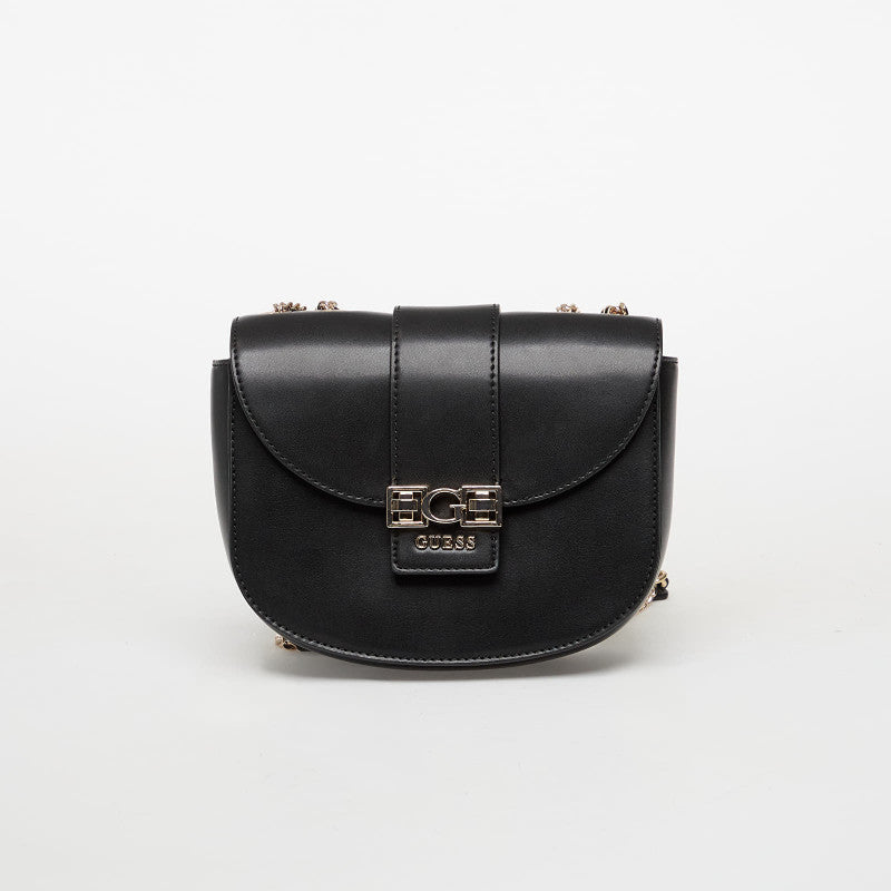 GUESS Jane Convertible Cross Body Flap Black