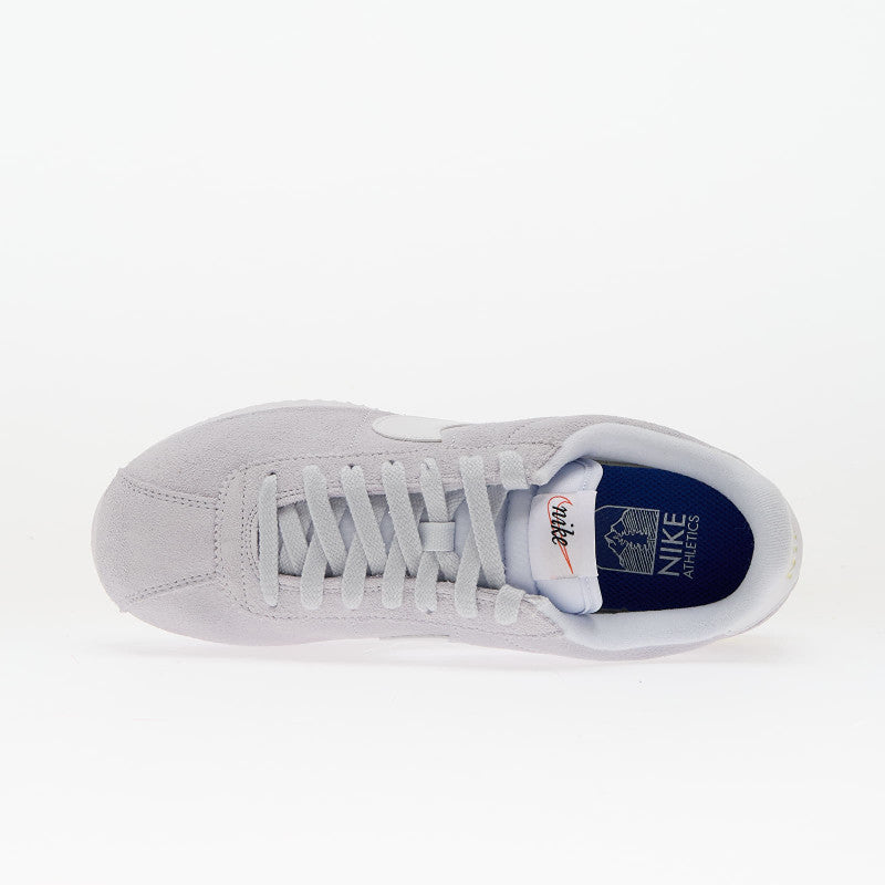 Nike Wmns Cortez Football Grey/ White-Alabaster-Black-Safety Orange