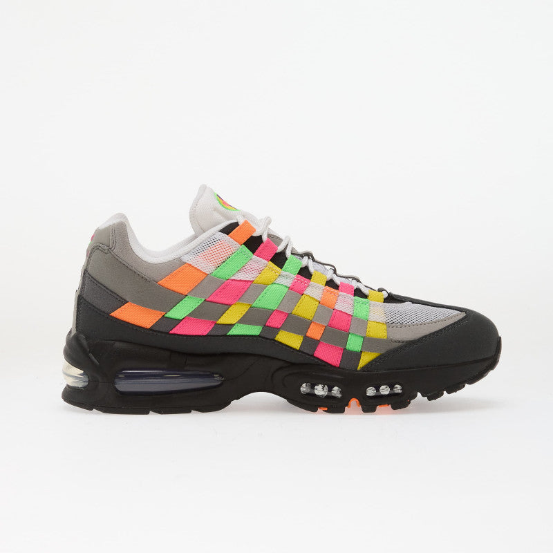 Nike Air Max 95 Big Bubble Woven White/ Purple Dynasty-Pearl Grey